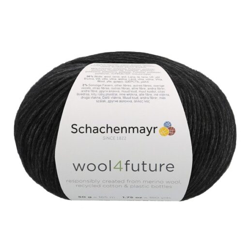 Wool4future 00099 | Black - Image 2