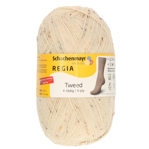 Regia 4ply Tweed 100g 00002 | natur tweed - Image 2