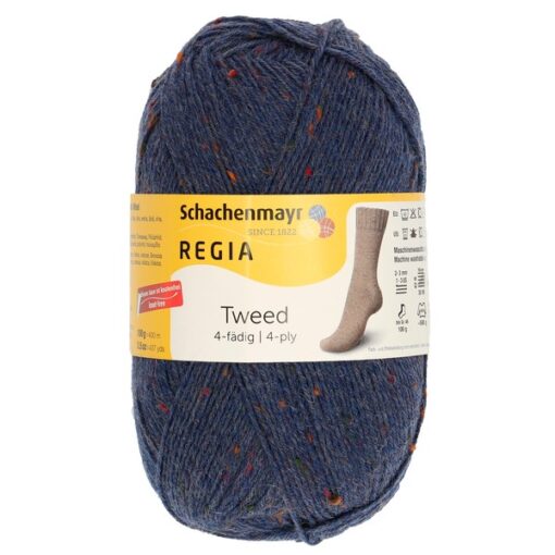 Regia 4ply Tweed 100g 00052 | jeans tweed - Image 2