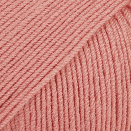 Baby Merino 46 roos uni colour