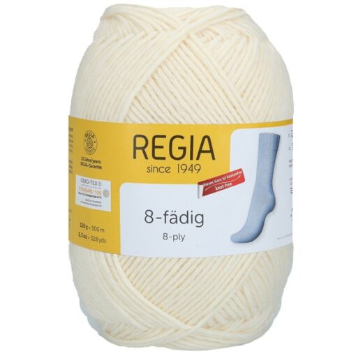 REGIA 8-ply Uni 01992 | naturaalvalge - Image 3