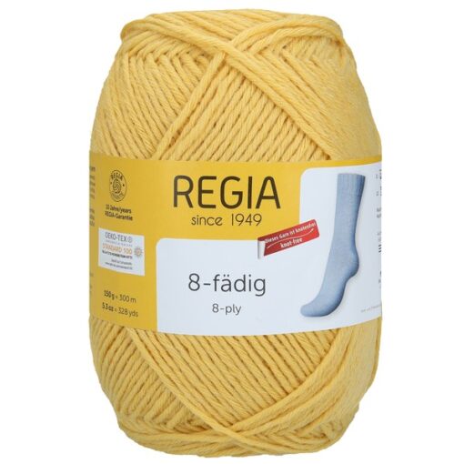 REGIA 8-ply Uni 01049| banaan - Image 3