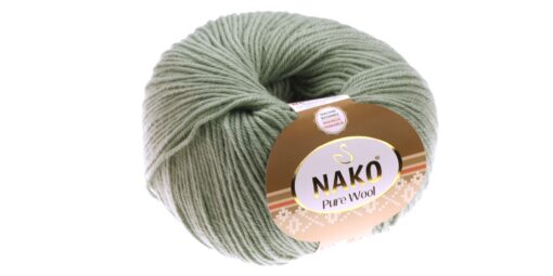 Pure Wool 12348 hallikasroheline