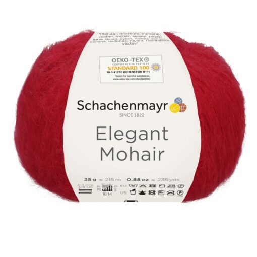 Elegant Mohair 30 kirsipunane - Image 2