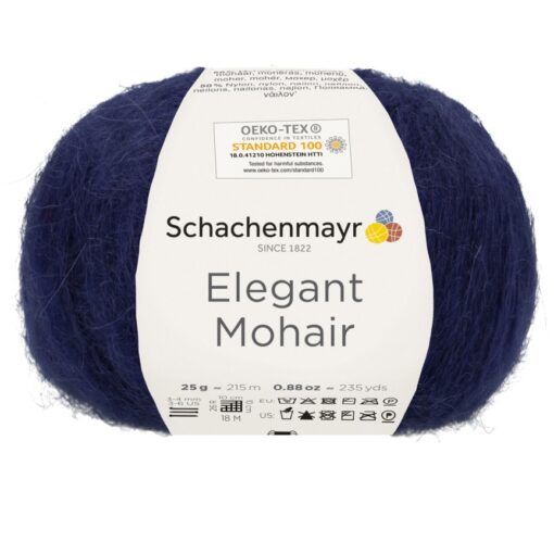 Elegant Mohair 50 tumesinine - Image 2