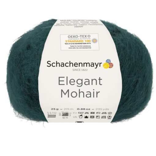 Elegant Mohair 69 petrol - Image 2