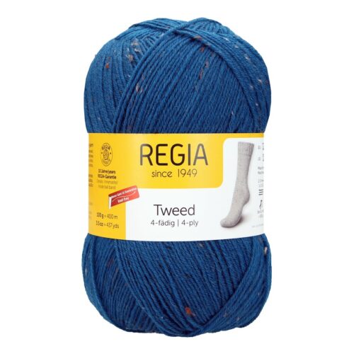 Regia 4ply Tweed 100g 00069 petrol - Image 2