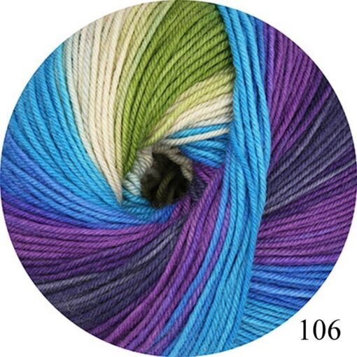 Linie 12 design lilla, roheline, hall, capri 106
