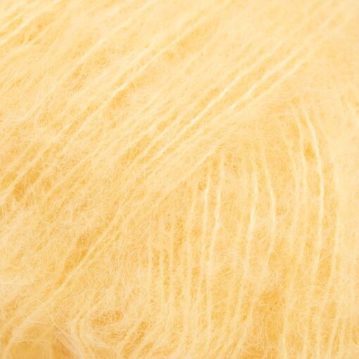 Brushed Alpaca Silk 30 kollane uni colour