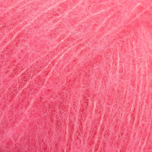 Brushed Alpaca Silk 31 erkroosa uni colour