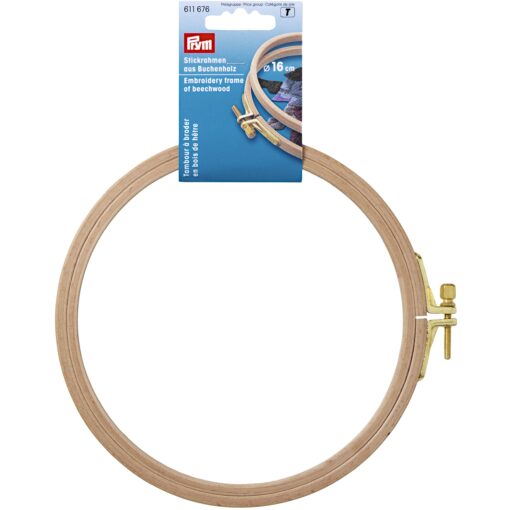 Puidust tikkimisrõngas 16 cm Prym - Image 3