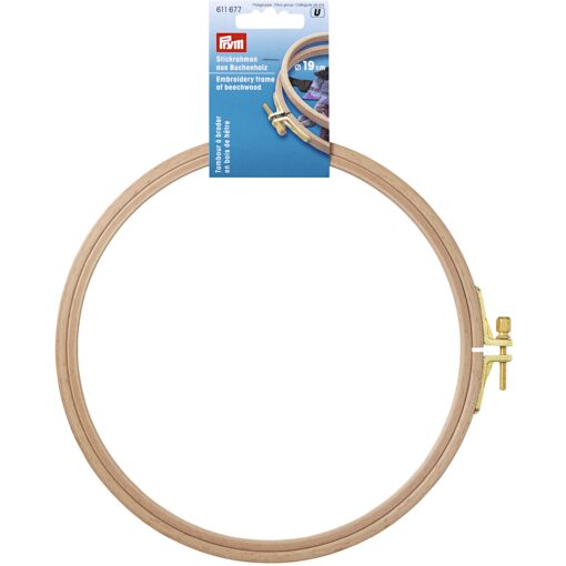 Puidust tikkimisrõngas 19 cm Prym - Image 3