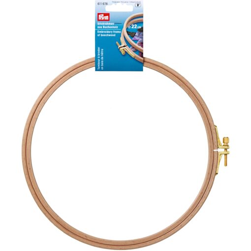 Puidust tikkimisrõngas 22 cm Prym - Image 3