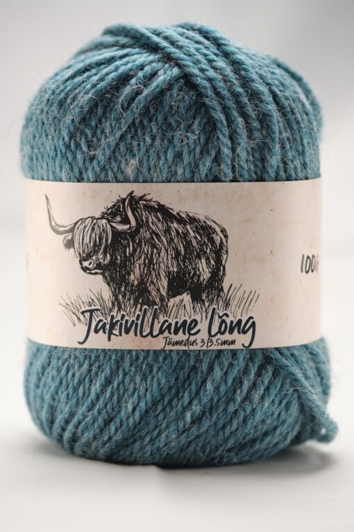 Jakivillane lõng sinine