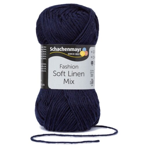Soft Linen Mix 00050 | marine (tootmine lõpetatud) - Image 2