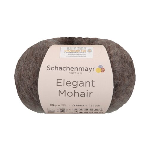 Elegant Mohair 10 hallikaspruun - Image 2