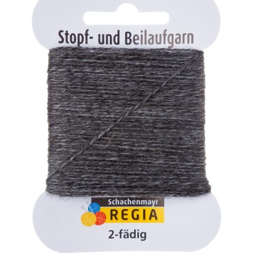 REGIA 2-ply 00044 | mittelgrau meliert