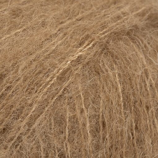 Brushed Alpaca Silk 36  mandel uni colour