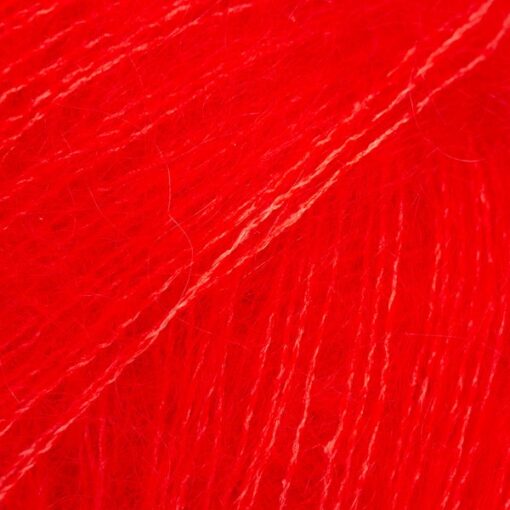 Kid-silk 61 erkpunane uni colour