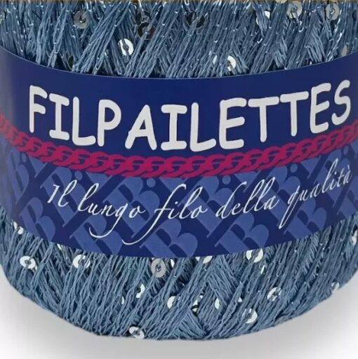 Filpailettes 9 helesinine