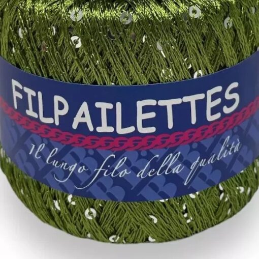 Filpailettes 11 roheline