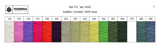 Nr 109 100 g 100% villane.