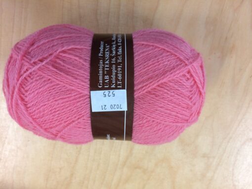 Nr 525 Roosa 100 g 100% villane. - Image 3