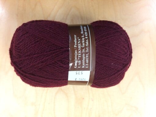 Nr 575 bordoo 100 g 100% villane. - Image 3