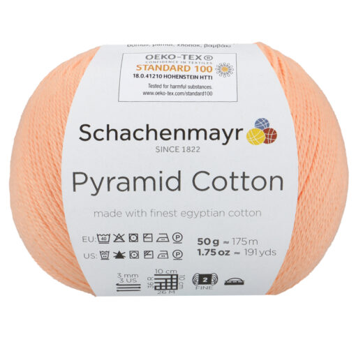 Pyramid Cotton 000024 aprikoosiroosa - Image 2