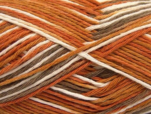 Natural Cotton Color Gold Cream Brown 64035