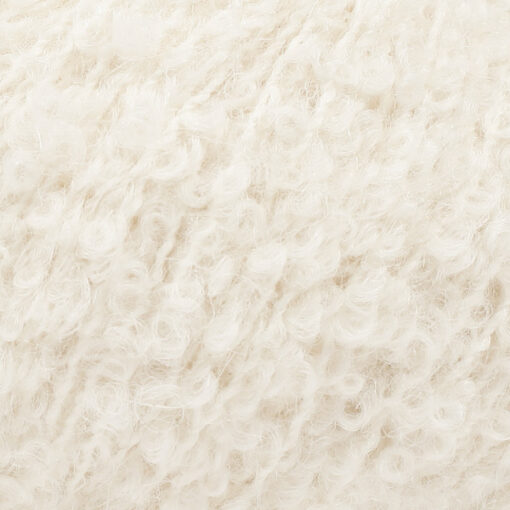 Alpaca Bouclé 100 naturaalvalge uni colour