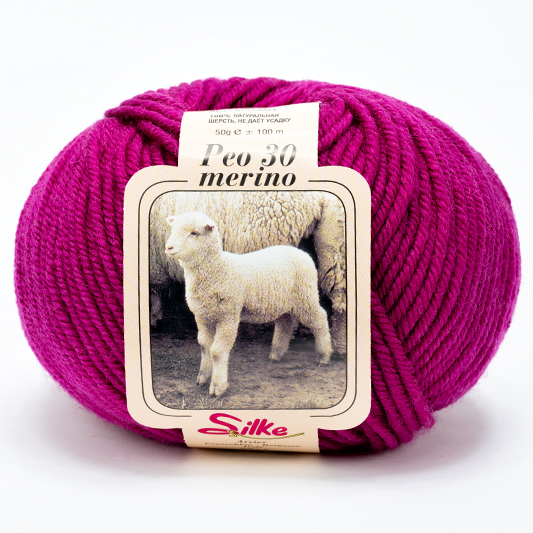 Peo Merino 10 fuksia